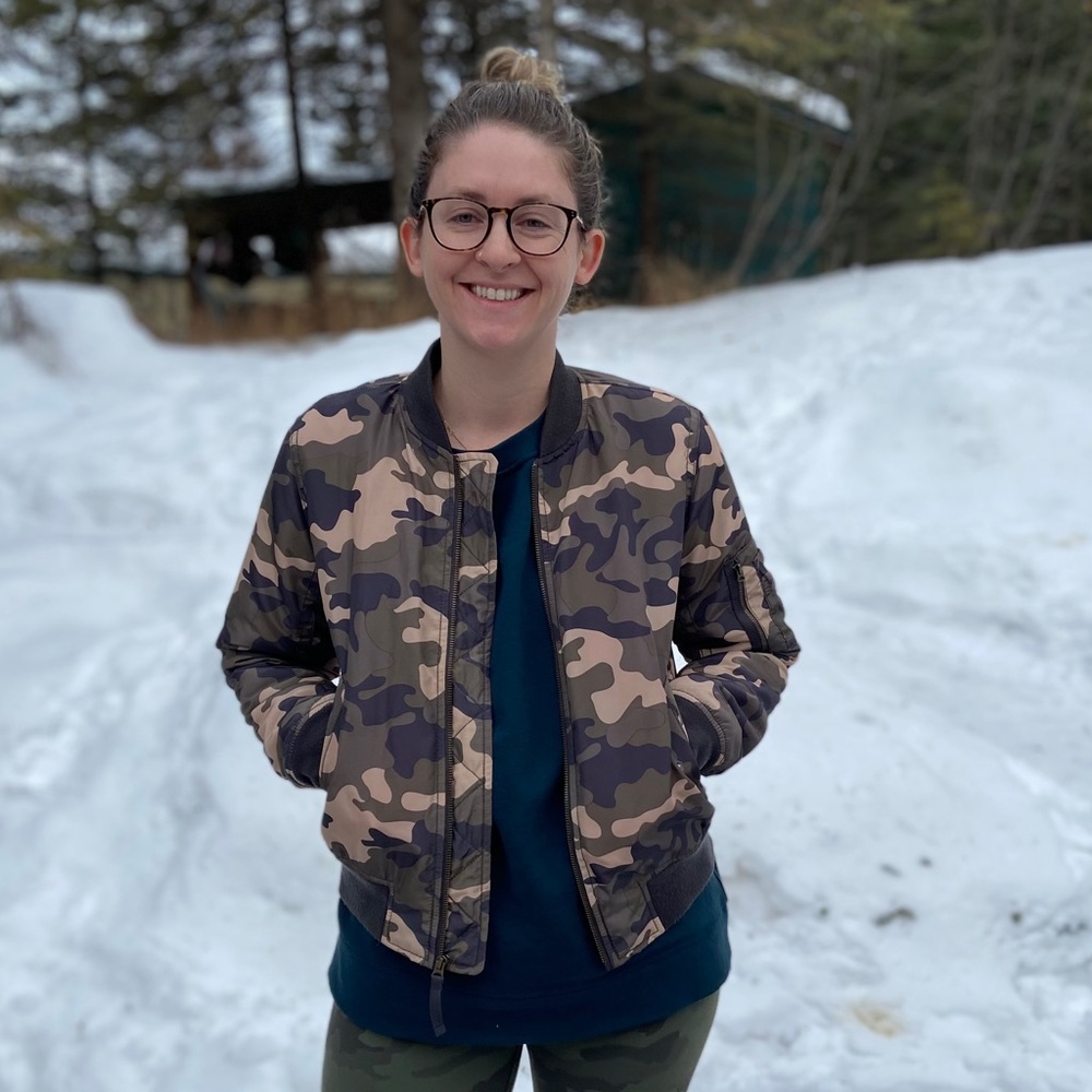 GAP Camo Bomber Jacket